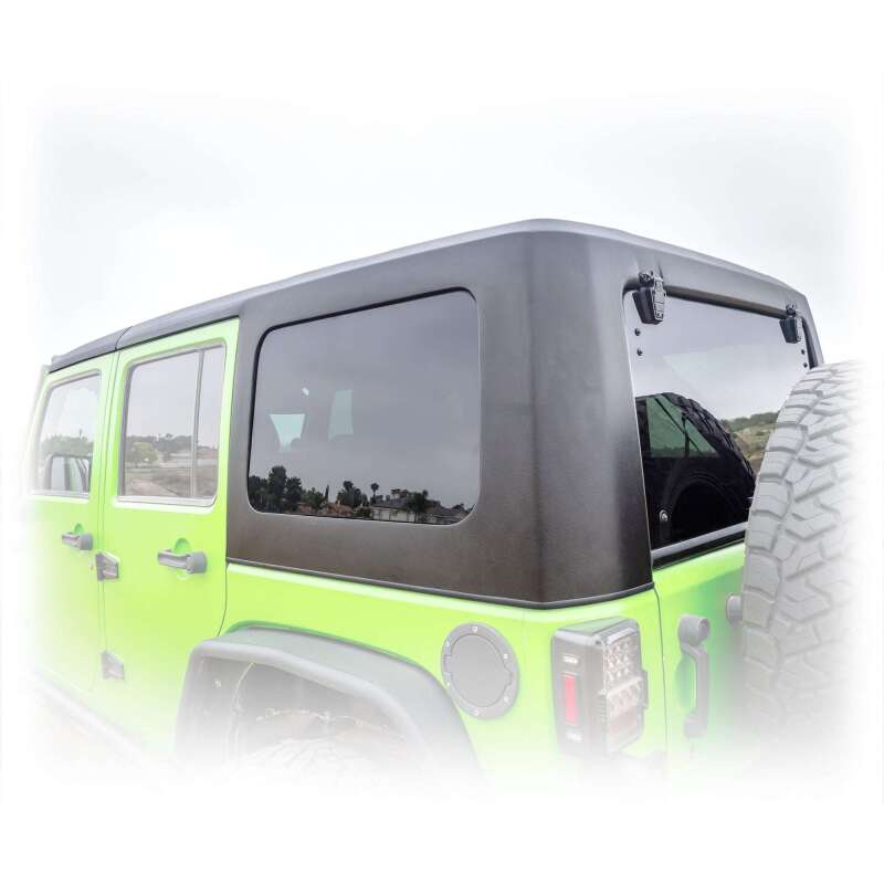 Jeep Wrangler JK Hardtop - TURN Offroad - Squareback 2-Piece - White - `07-`18